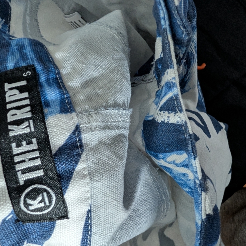 The Kript Vanity Denim Graphic Face Print Pants Size S - Picture 3 of 7